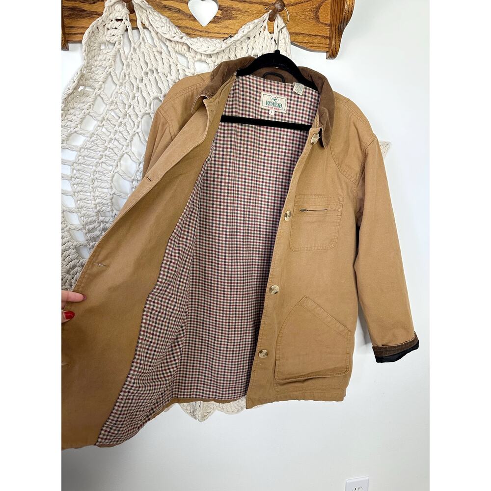 Redhead For Her Vintage 90s Barn Jacket Chore Coat Size Large - Picture 6 of 6